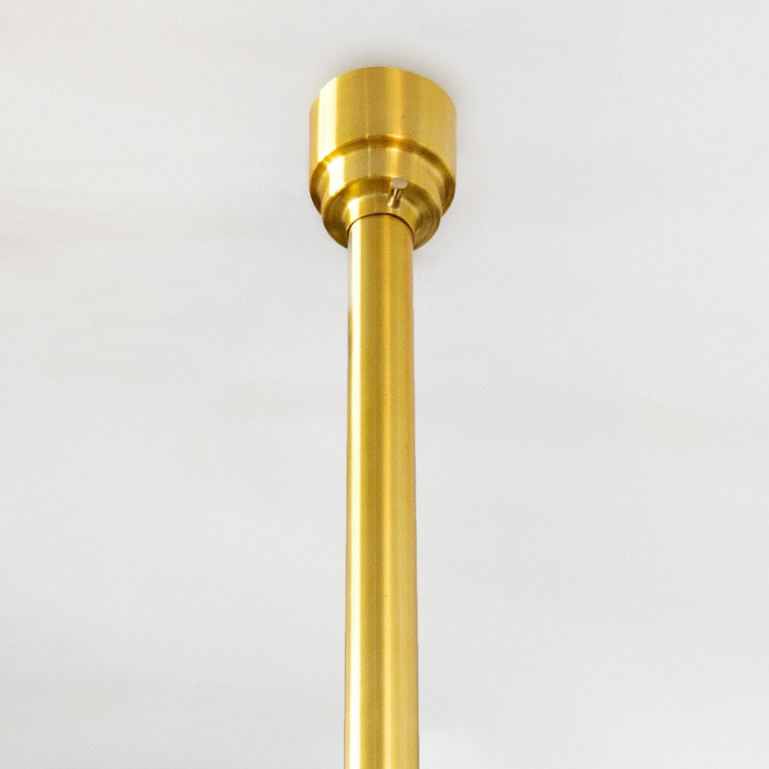 Scandinavian Modern Large, Heikki Turunen Finnish Chandelier, by Ker-Lux, 1970's 1