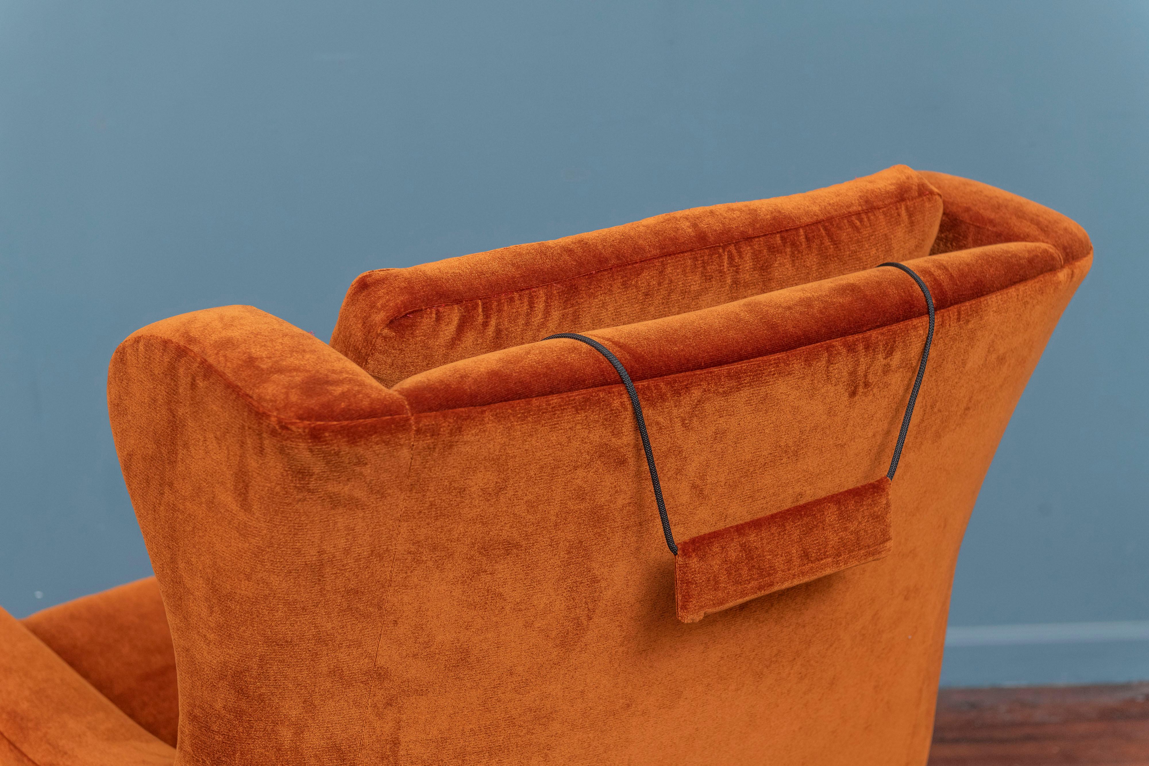 Scandinavian Modern Large Lounge Chair 1