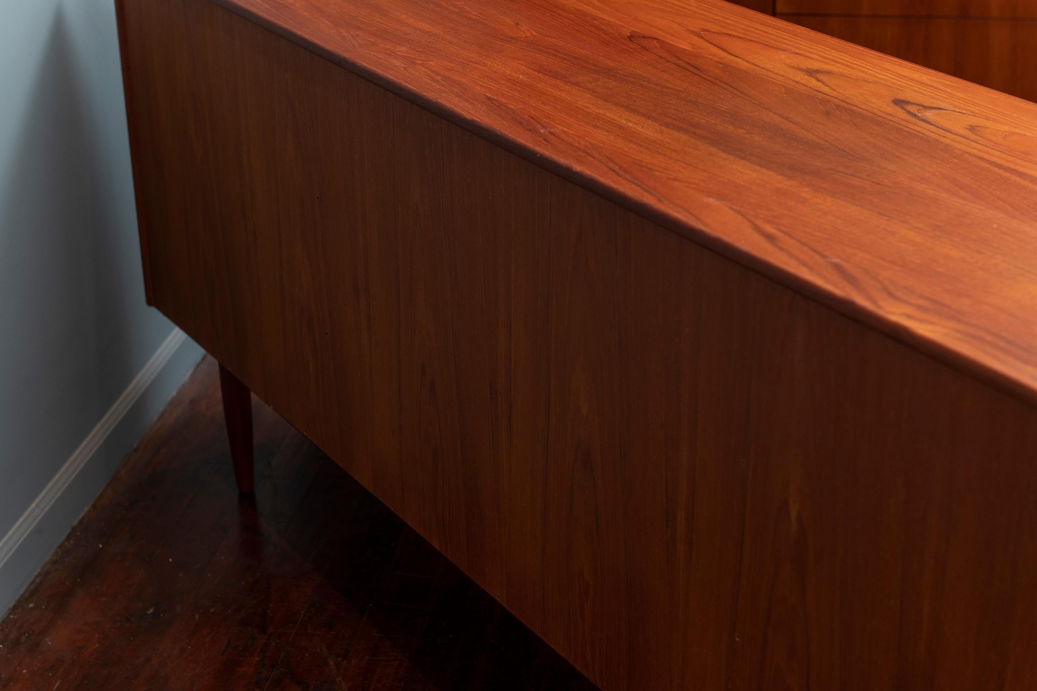 Scandinavian Modern Large Teak Credenza 6