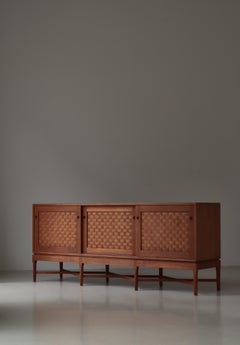 Scandinavian Modern Large Teakwood Sideboard by Ilse & Ove Rix, Denmark, 1960s