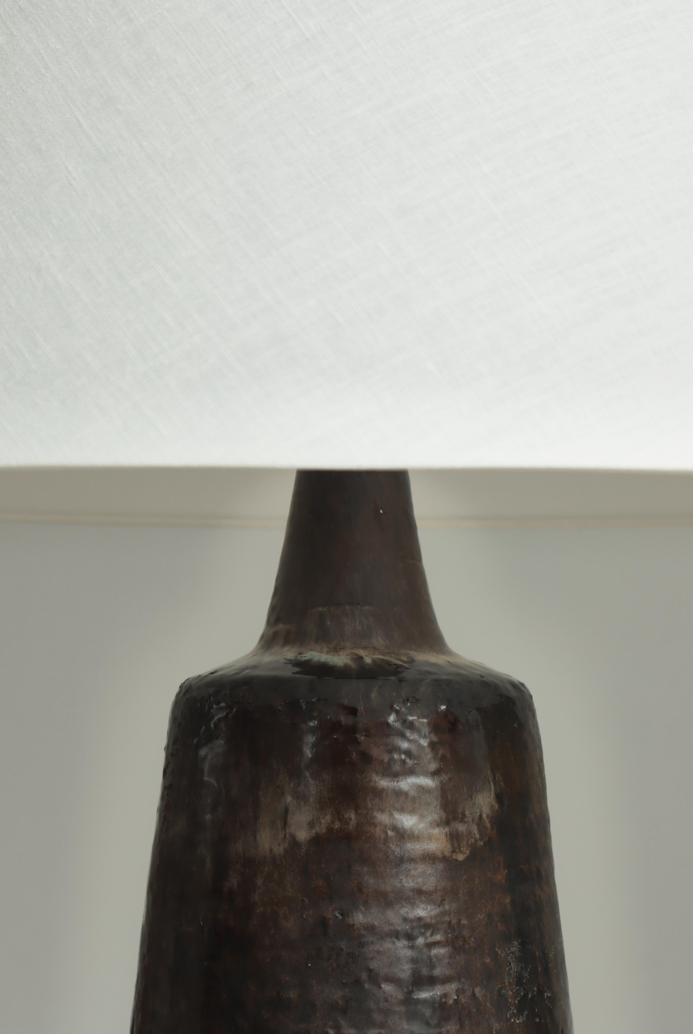 The Modern Scandinavian Large Unique Stoneware Lamp by Sejer Keramik, Denmark, 1960s en vente 4