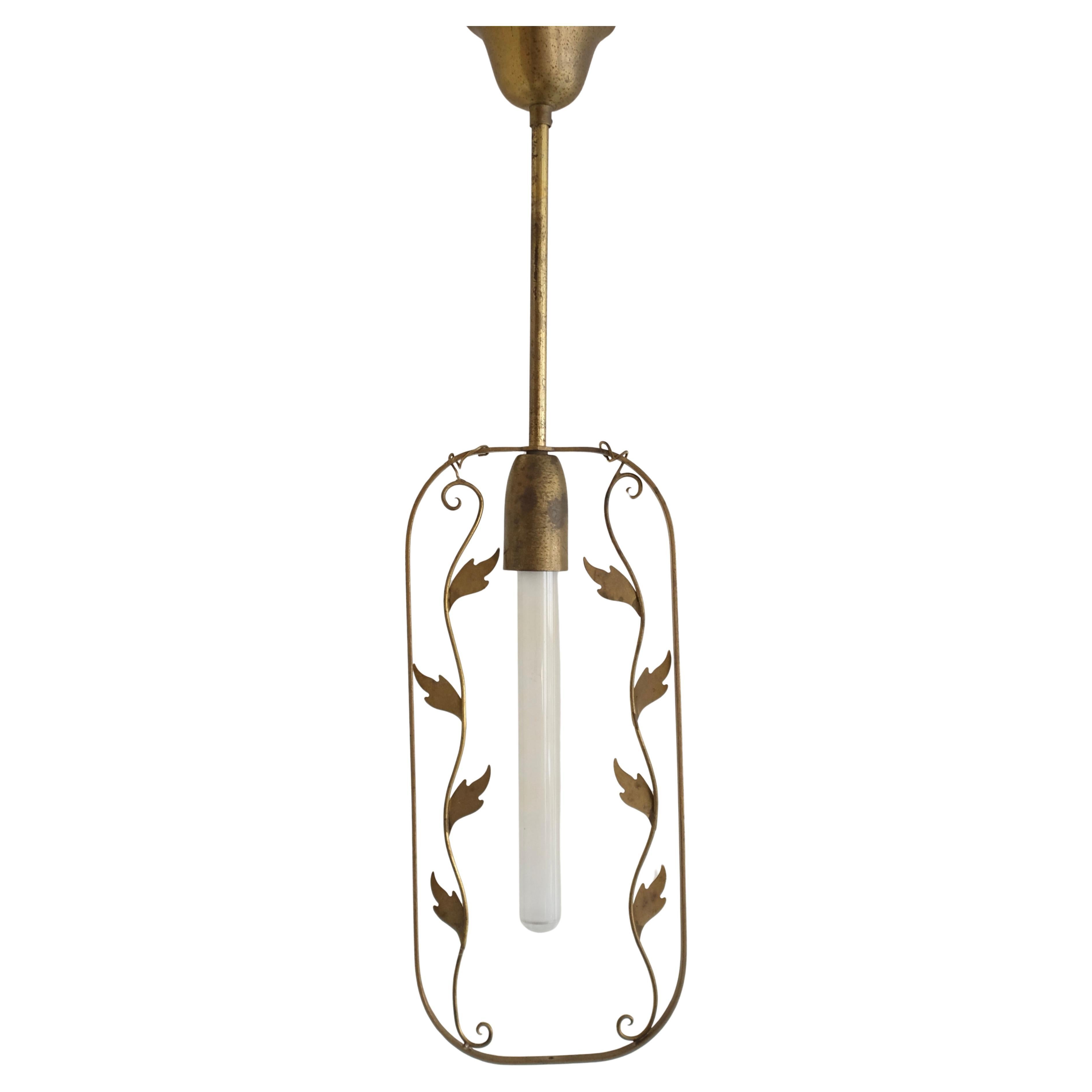 Ciondolo decorato con foglie The Modern-Decor Scandinavian