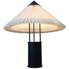 Scandinavian Modern LeKlint Table Lamp Black Steel