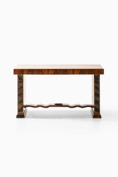 Scandinavian Modern Library Table in Rosewood, 1940s