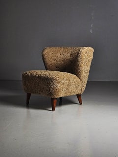 Scandinavian Modern lounge chair by Gösta Jonsson, Sweden, 1950s