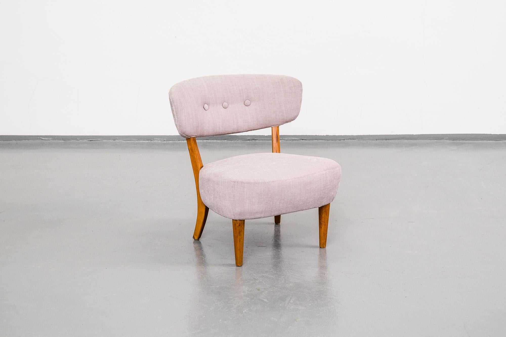 Finnish Scandinavian Modern Lounge Chair by Lisa-Johansson Pape, 1940s