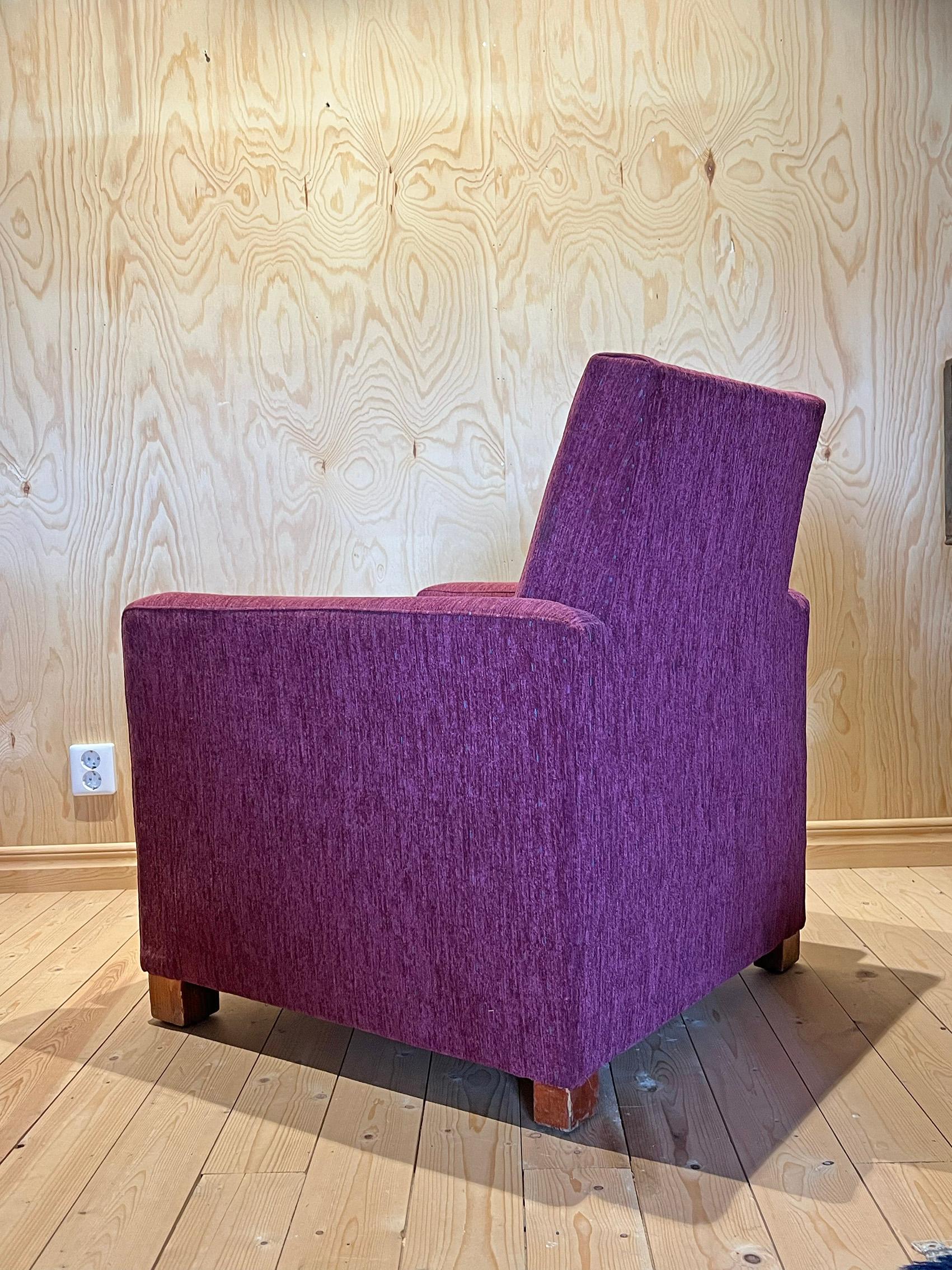 Silla de salón moderna escandinava ca 1930's Sueco en venta