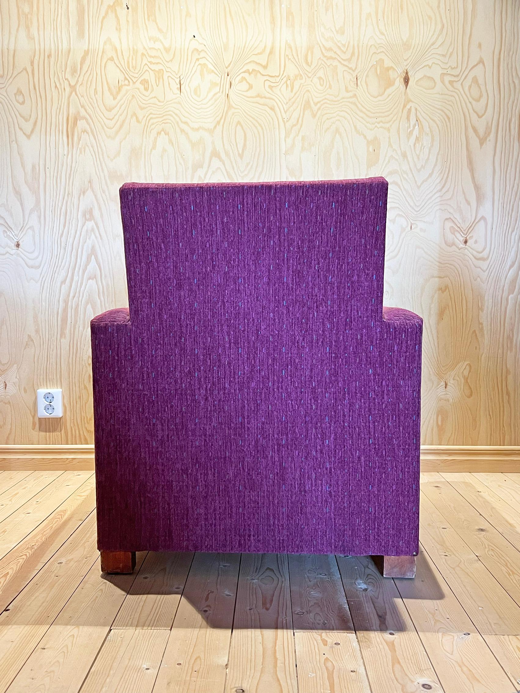 Silla de salón moderna escandinava ca 1930's en Bueno estado para la venta en Örebro, SE