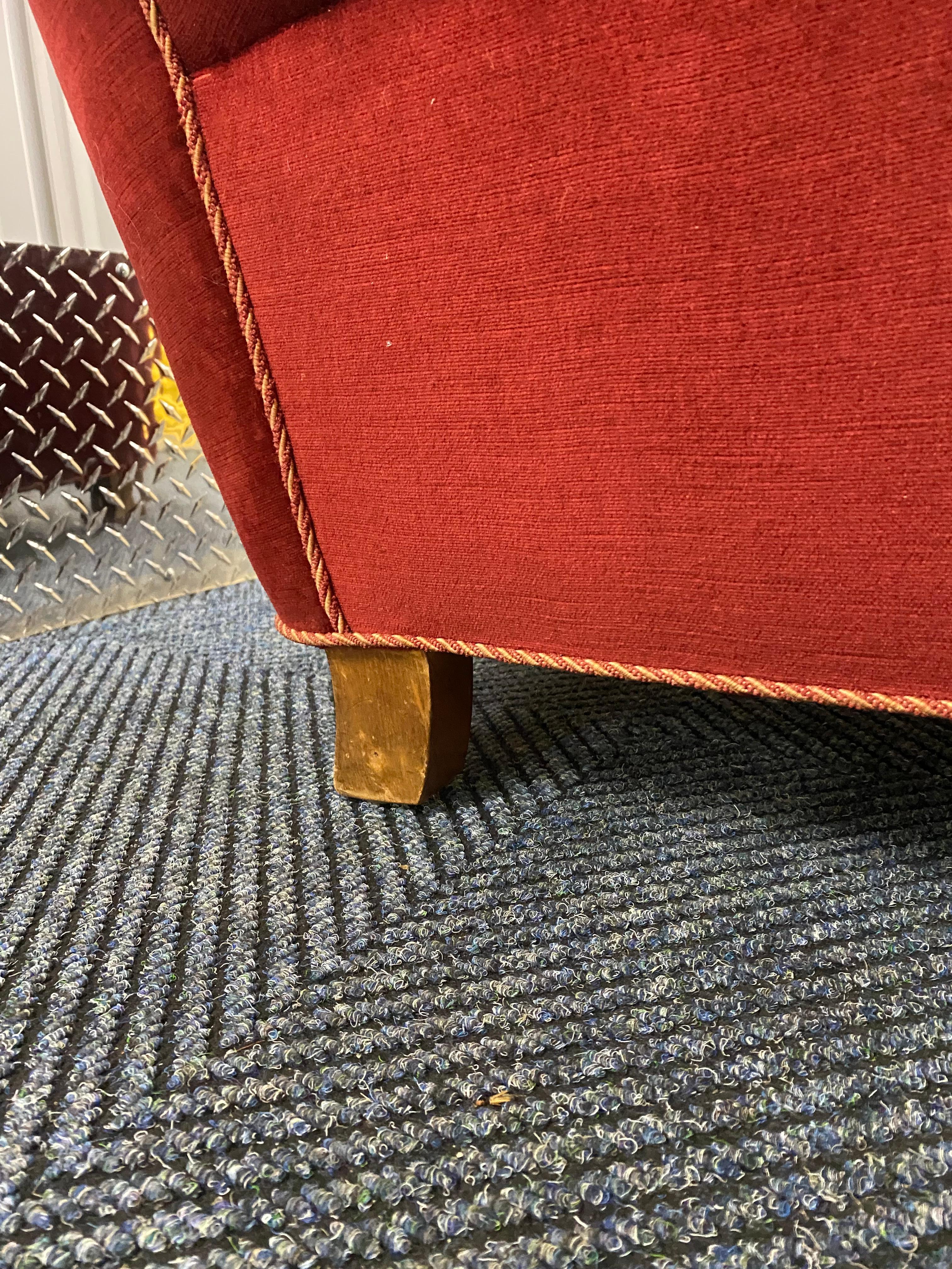 Silla de salón moderna escandinava Tela en venta