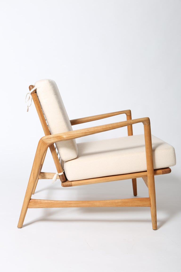 Mid-Century Modern Scandinavian Modern Lounge Chairs, Pair