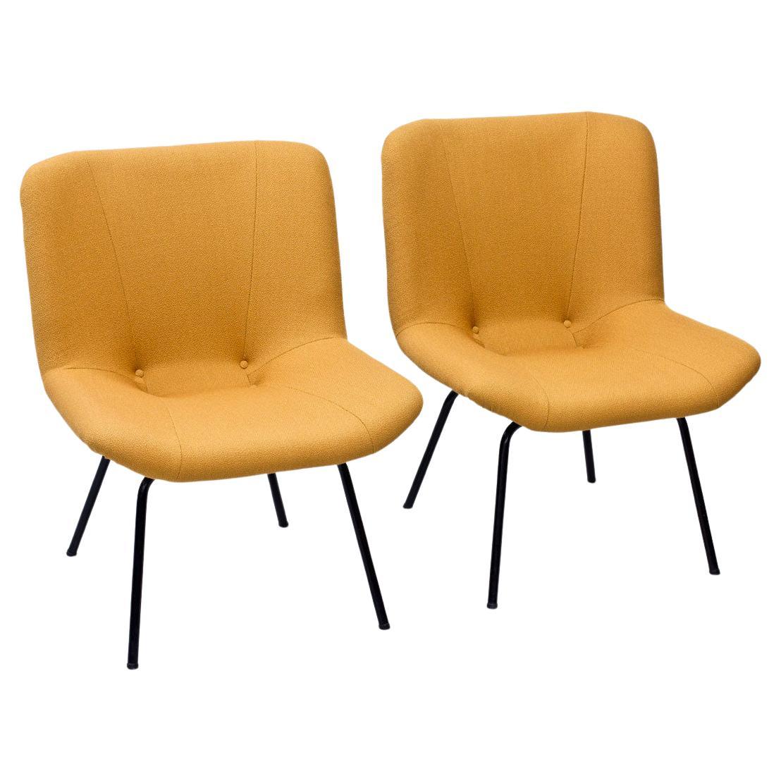 Scandinavian Modern Lounge Chairs by Carl Gustaf Hiort Af Ornäs, Finland For Sale