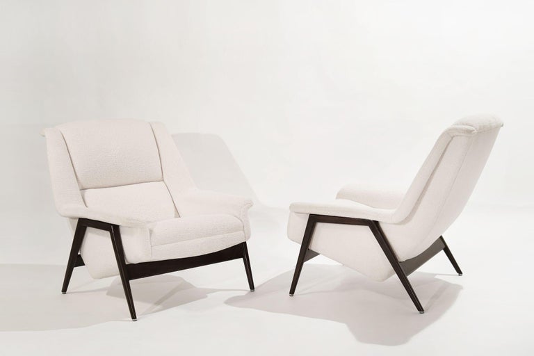 Scandinavian Modern Scandinavian-Modern Lounge Chairs by DUX, Sweden 1960s For Sale