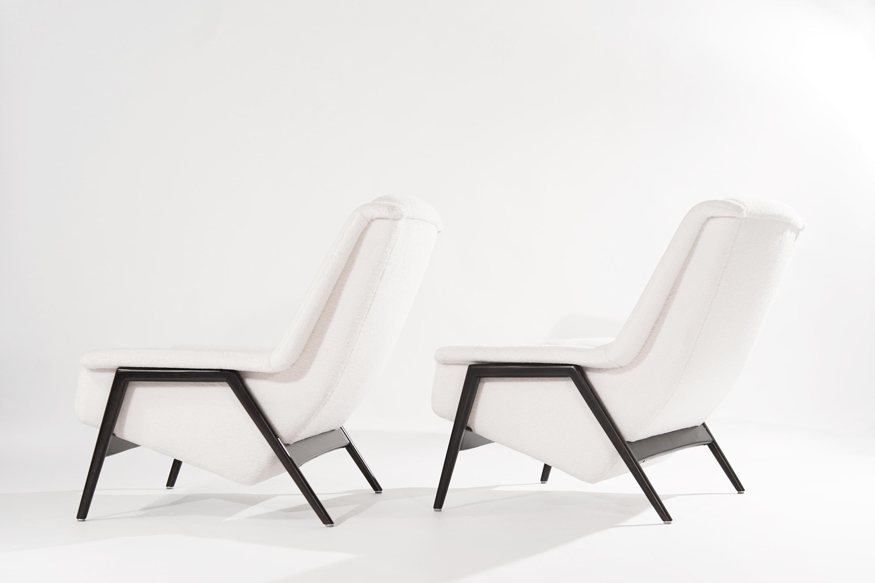 Danish Scandinavian-Modern Lounge Chairs by DUX, Sweden 1960s