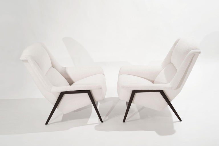 Swedish Scandinavian-Modern Lounge Chairs by DUX, Sweden 1960s For Sale