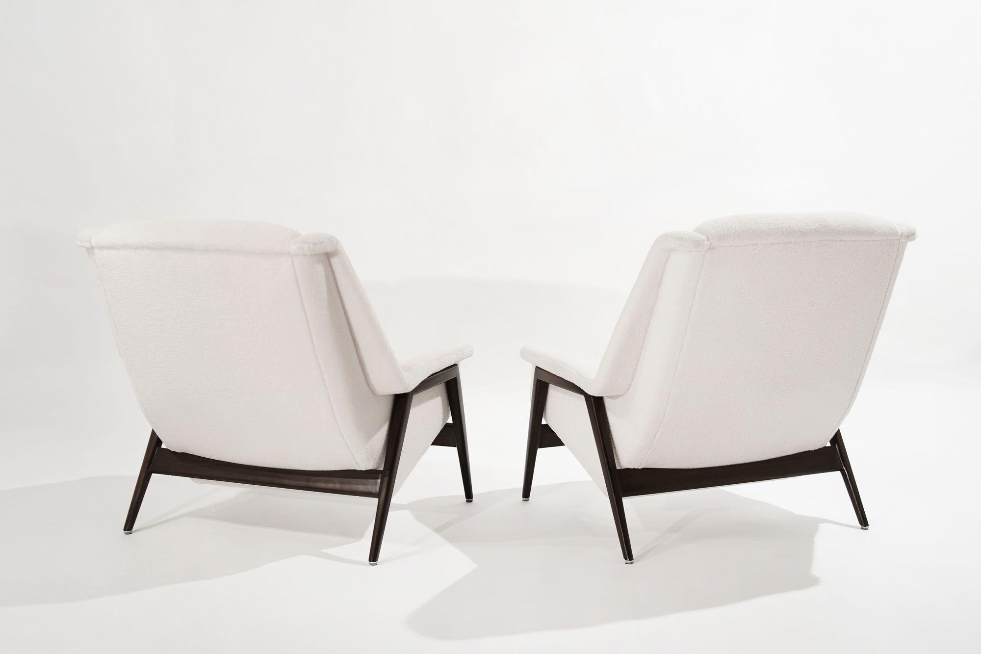 20th Century Scandinavian-Modern Lounge Chairs by DUX, Sweden 1960s