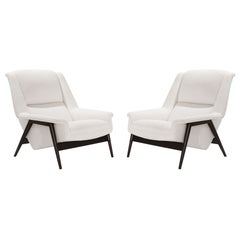 Scandinavian-Modern Lounge Chairs by DUX, Sweden 1960s