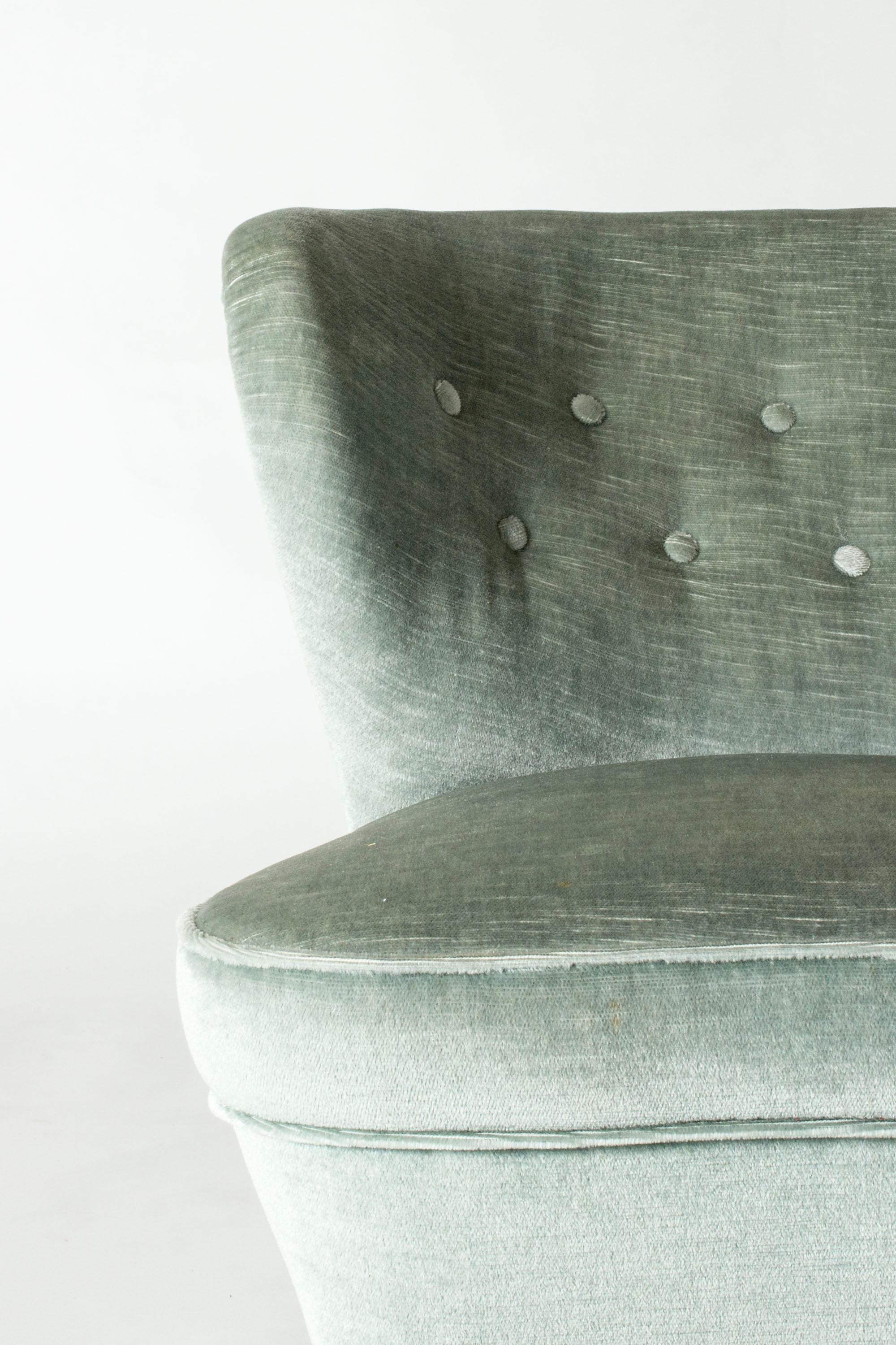 Scandinavian Modern Lounge Chairs by Gösta Jonsson, Sweden, 1950s (Skandinavische Moderne) im Angebot