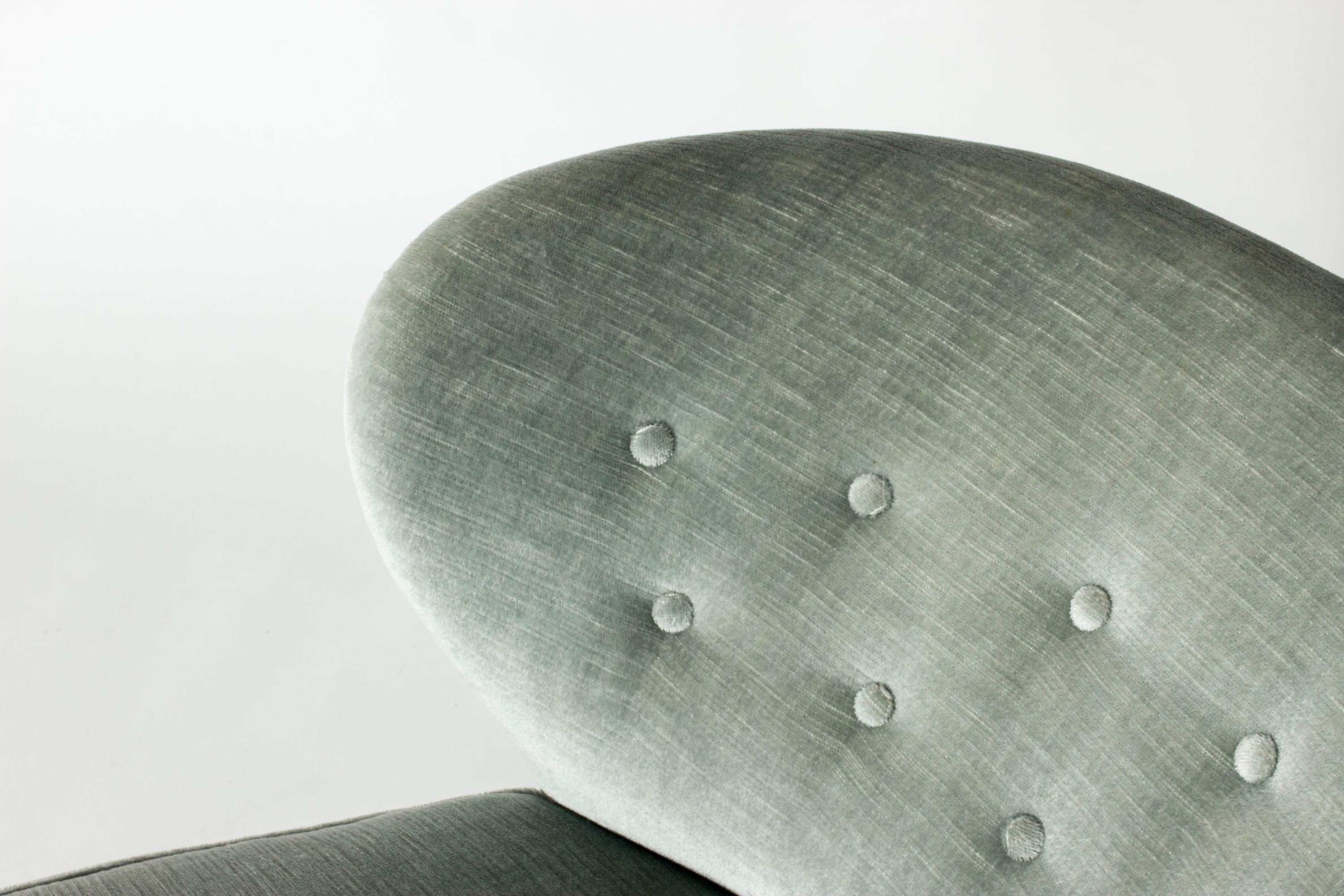 Scandinavian Modern Lounge Chairs by Gösta Jonsson, Sweden, 1950s (Mitte des 20. Jahrhunderts) im Angebot