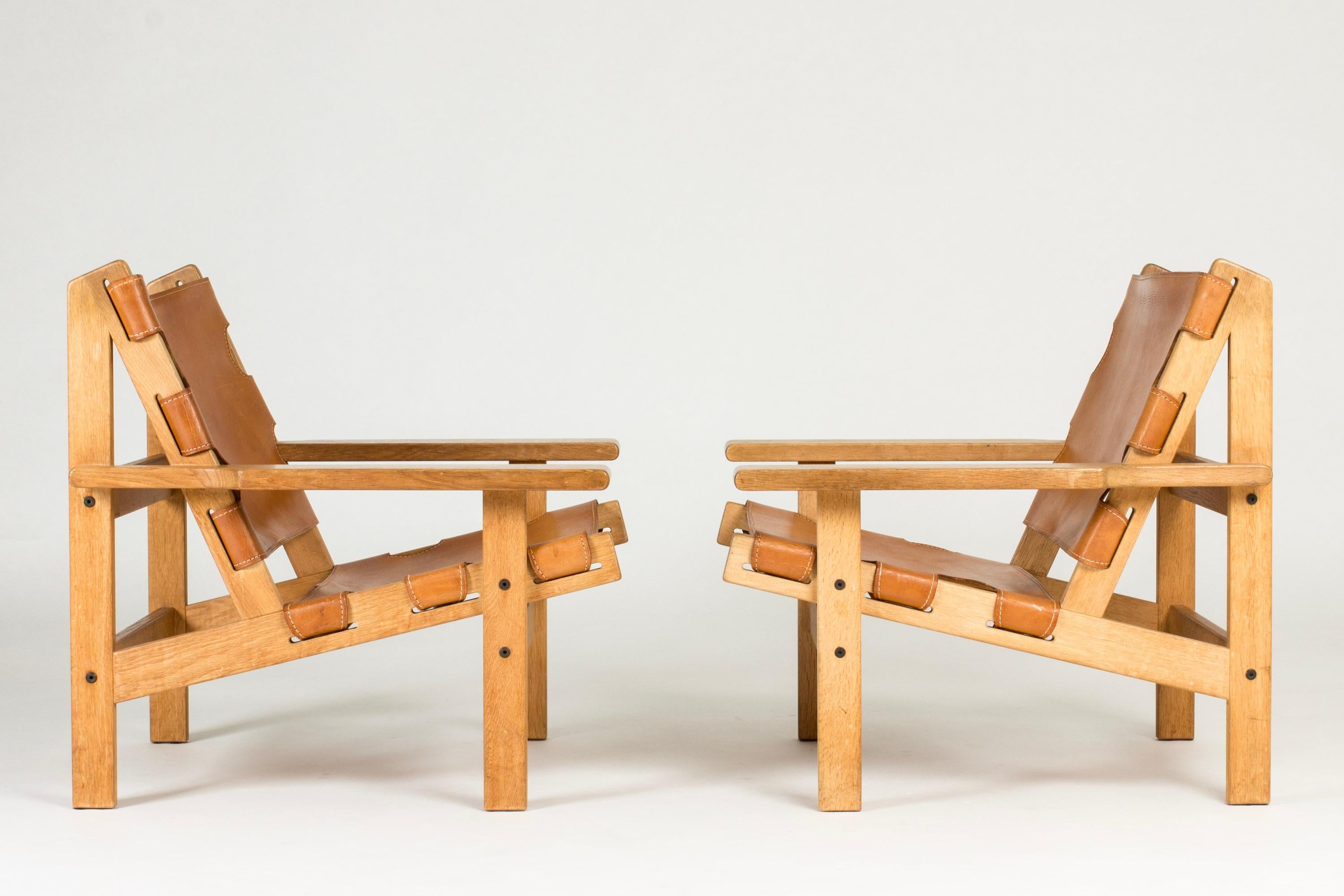 Danish Scandinavian Modern Lounge Chairs by Kurt Østervig, KP Møbler, Denmark, 1960s For Sale