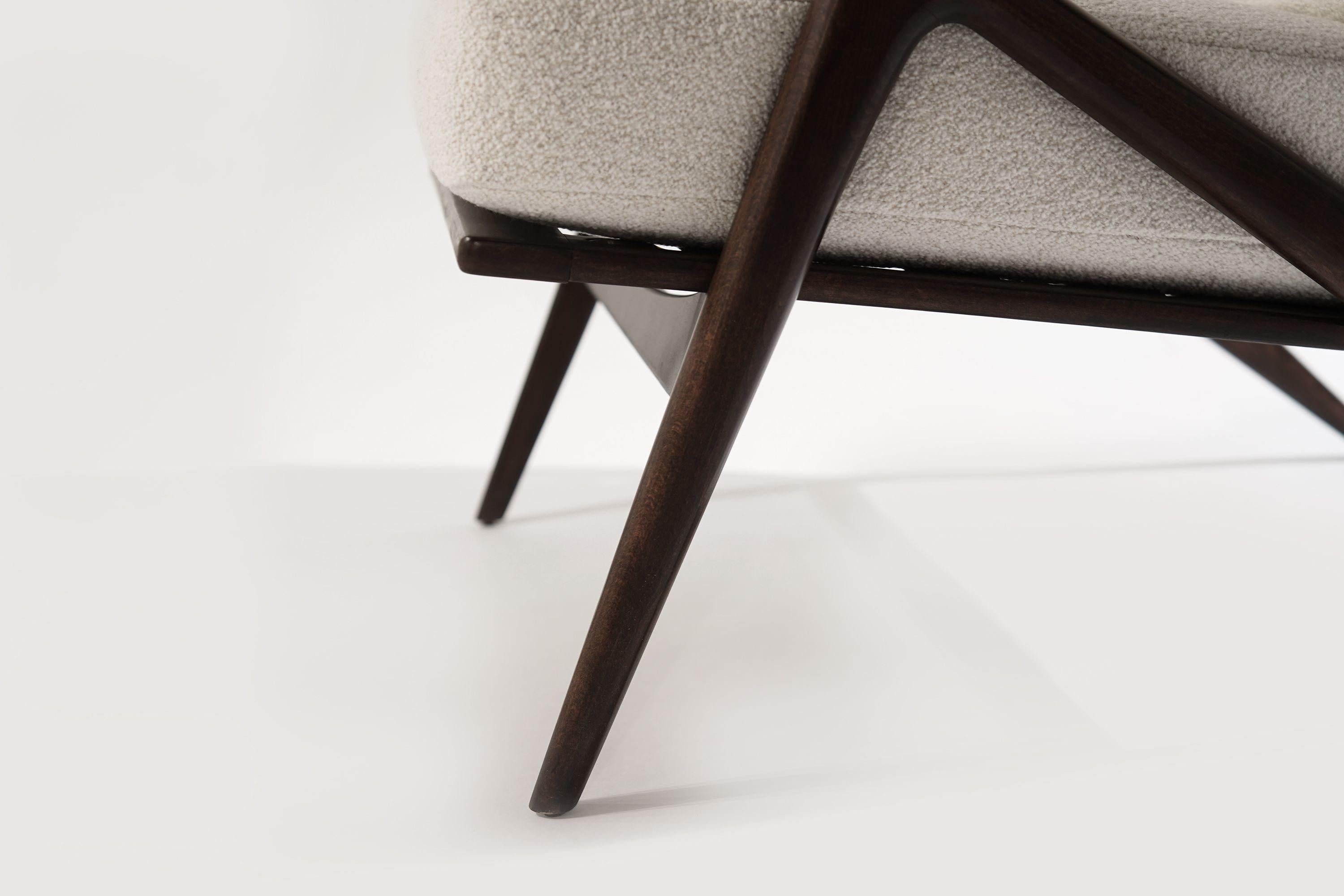 Scandinavian Modern Lounge Chairs by Poul Jensen 1
