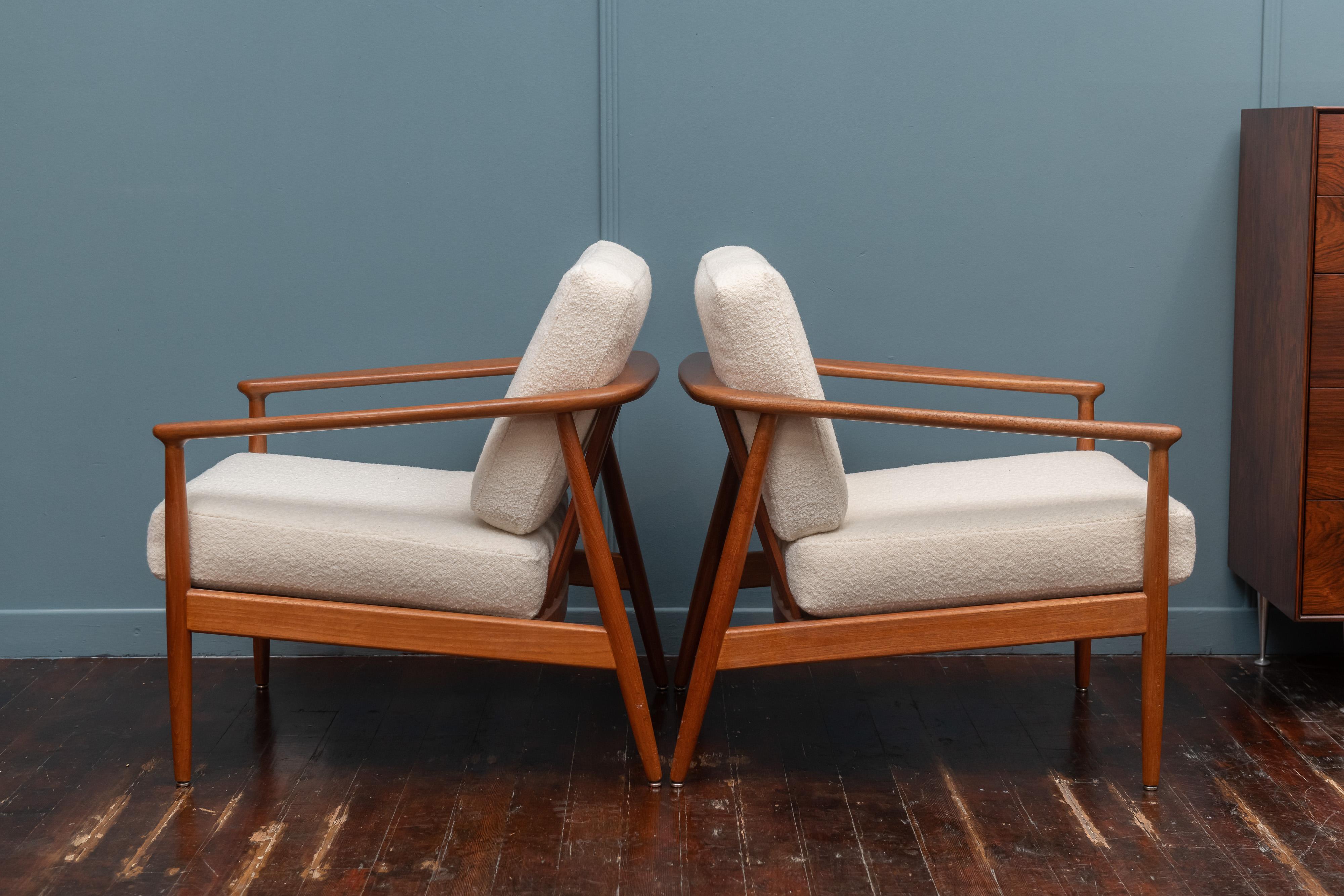 Danish Scandinavian Modern Lounge Chairs