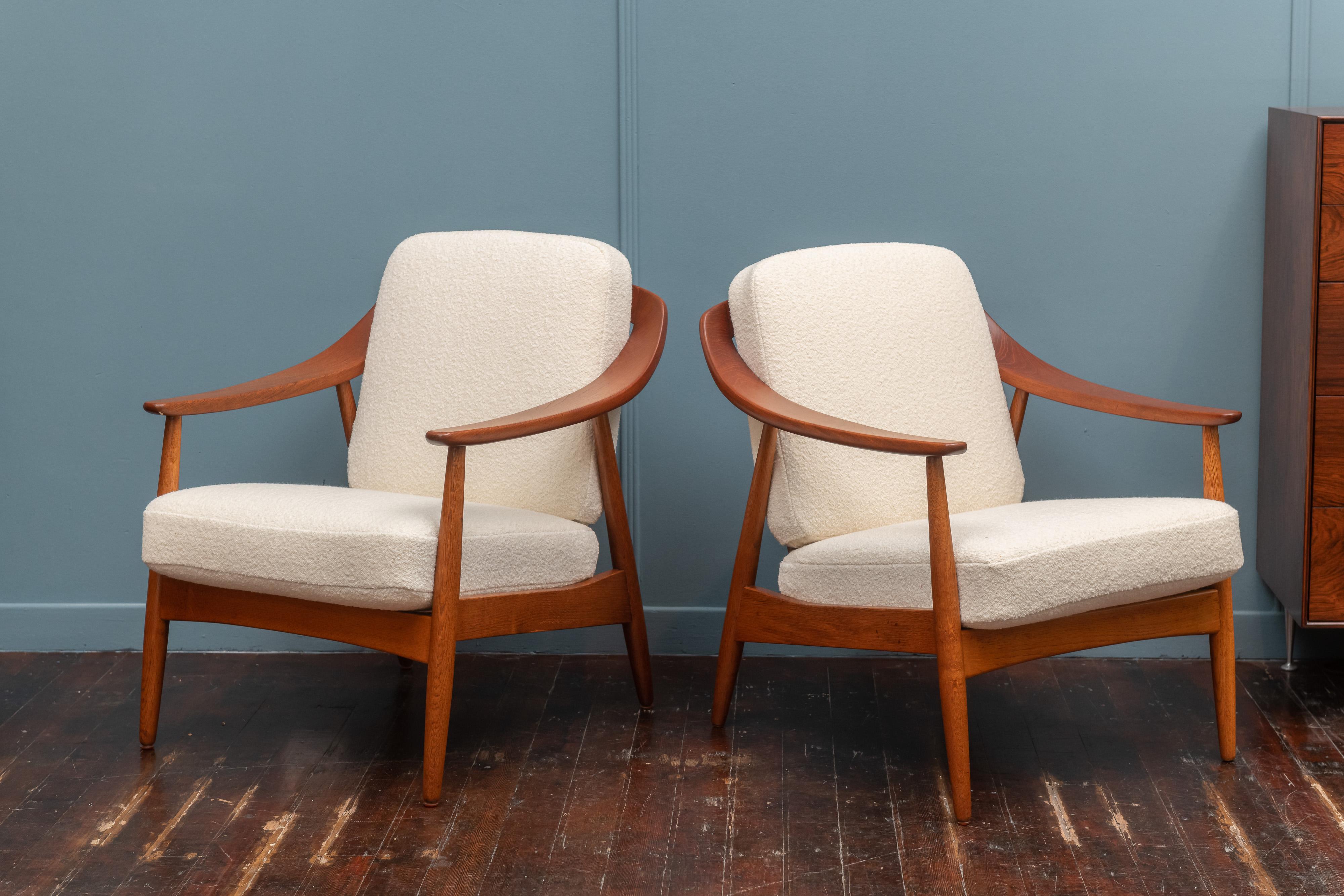 Danish Scandinavian Modern Lounge Chairs
