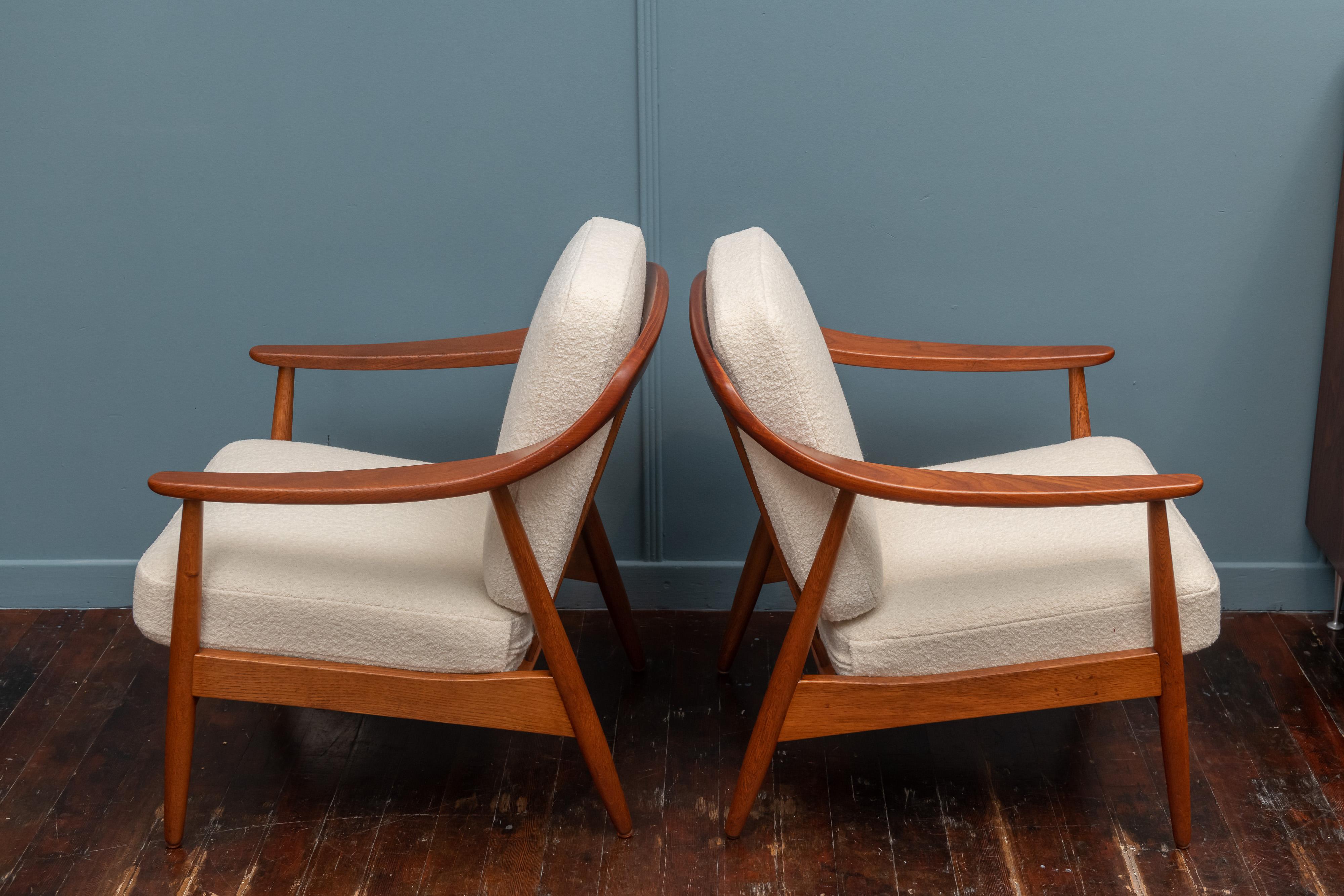 Mid-20th Century Scandinavian Modern Lounge Chairs
