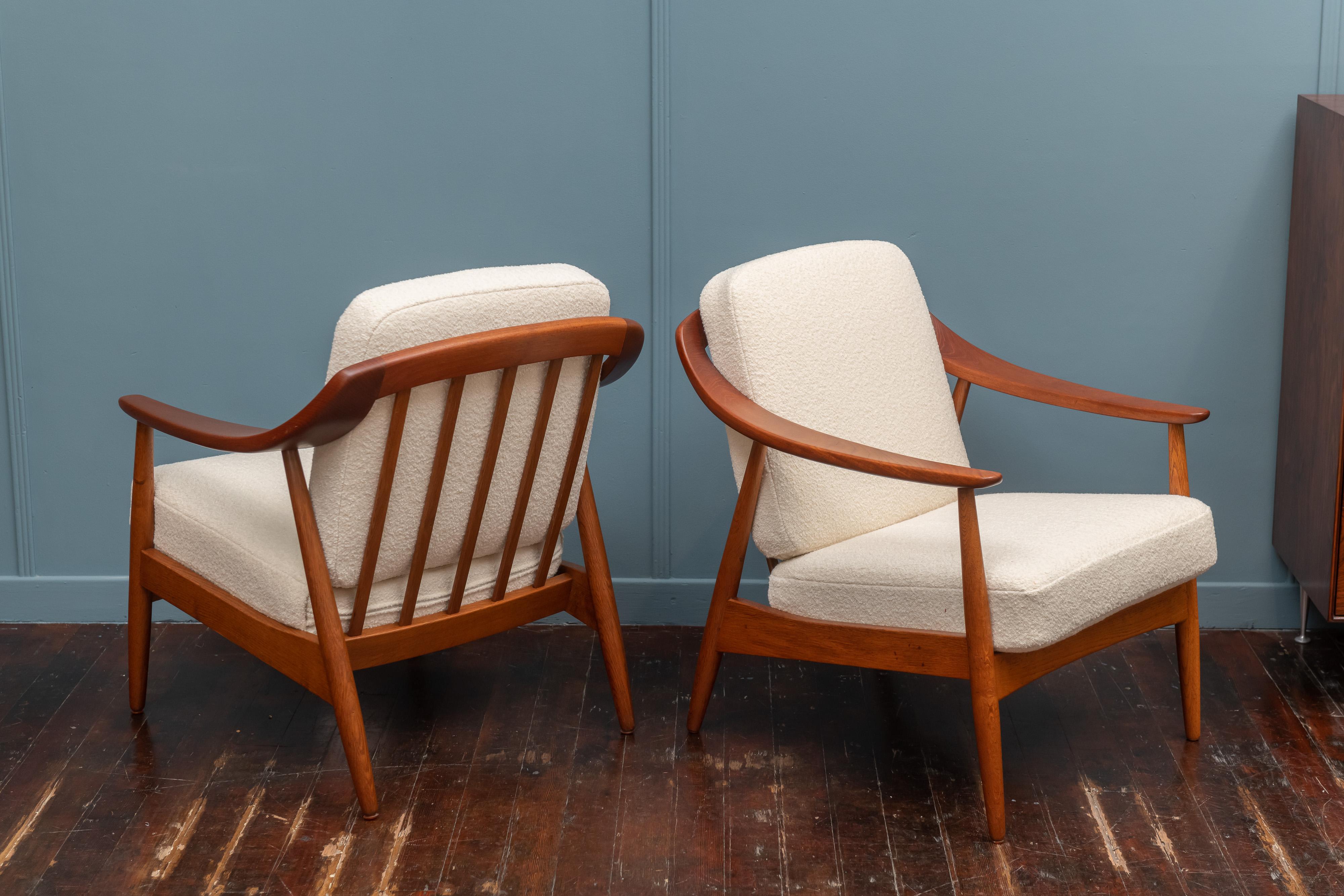 Teak Scandinavian Modern Lounge Chairs