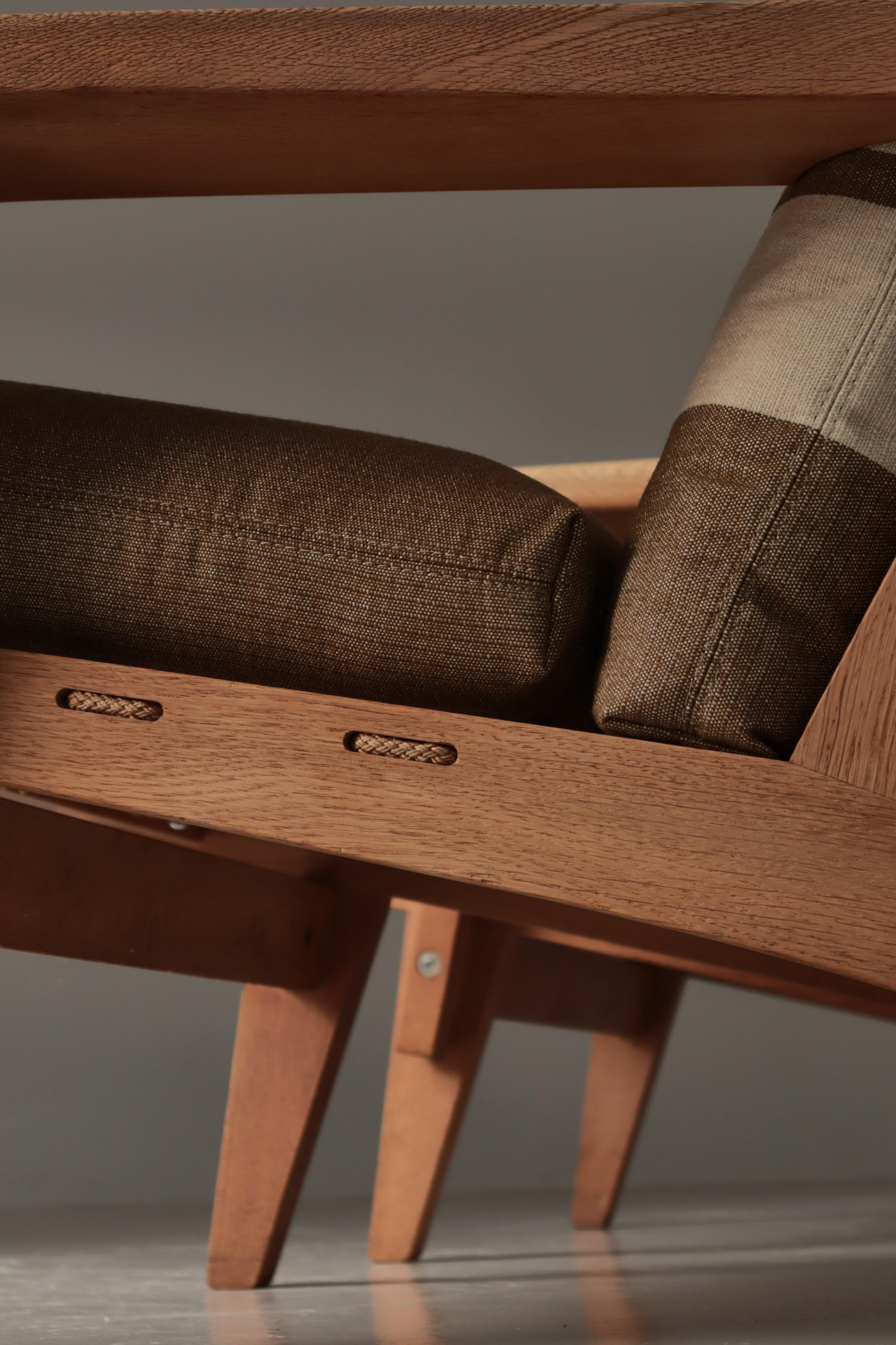Sillas de salón modernas escandinavas Model 375 de Hans J. Wegner, GETAMA, años 60 en venta 3