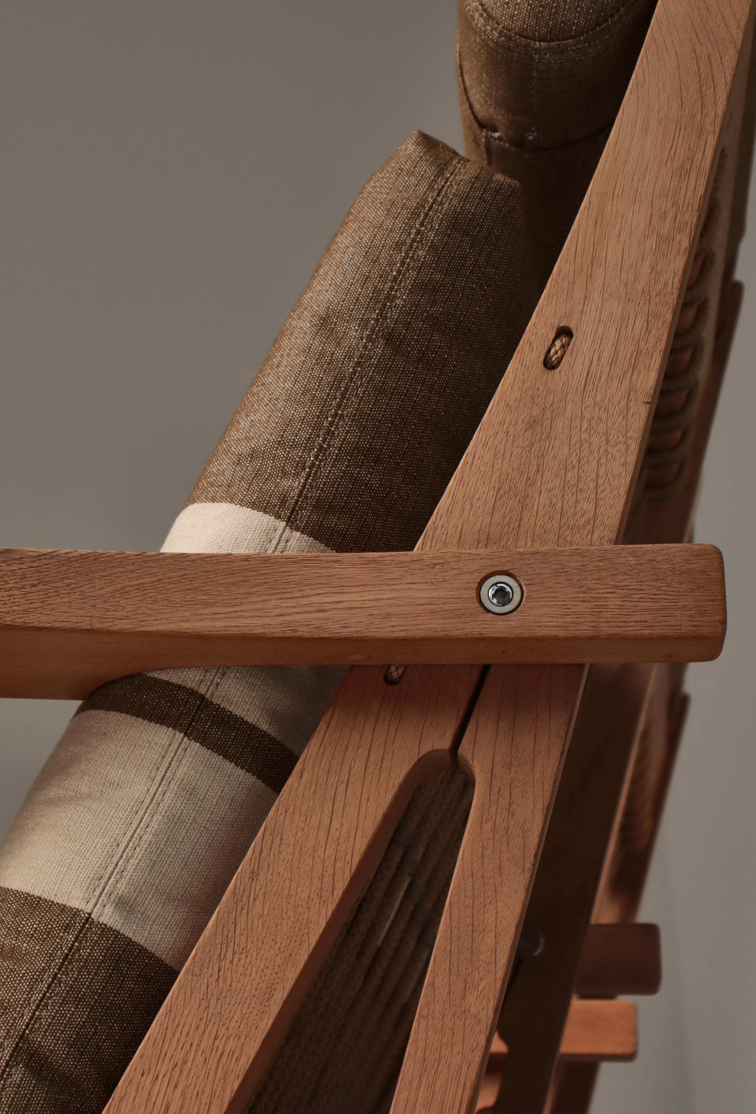 Sillas de salón modernas escandinavas Model 375 de Hans J. Wegner, GETAMA, años 60 en venta 4