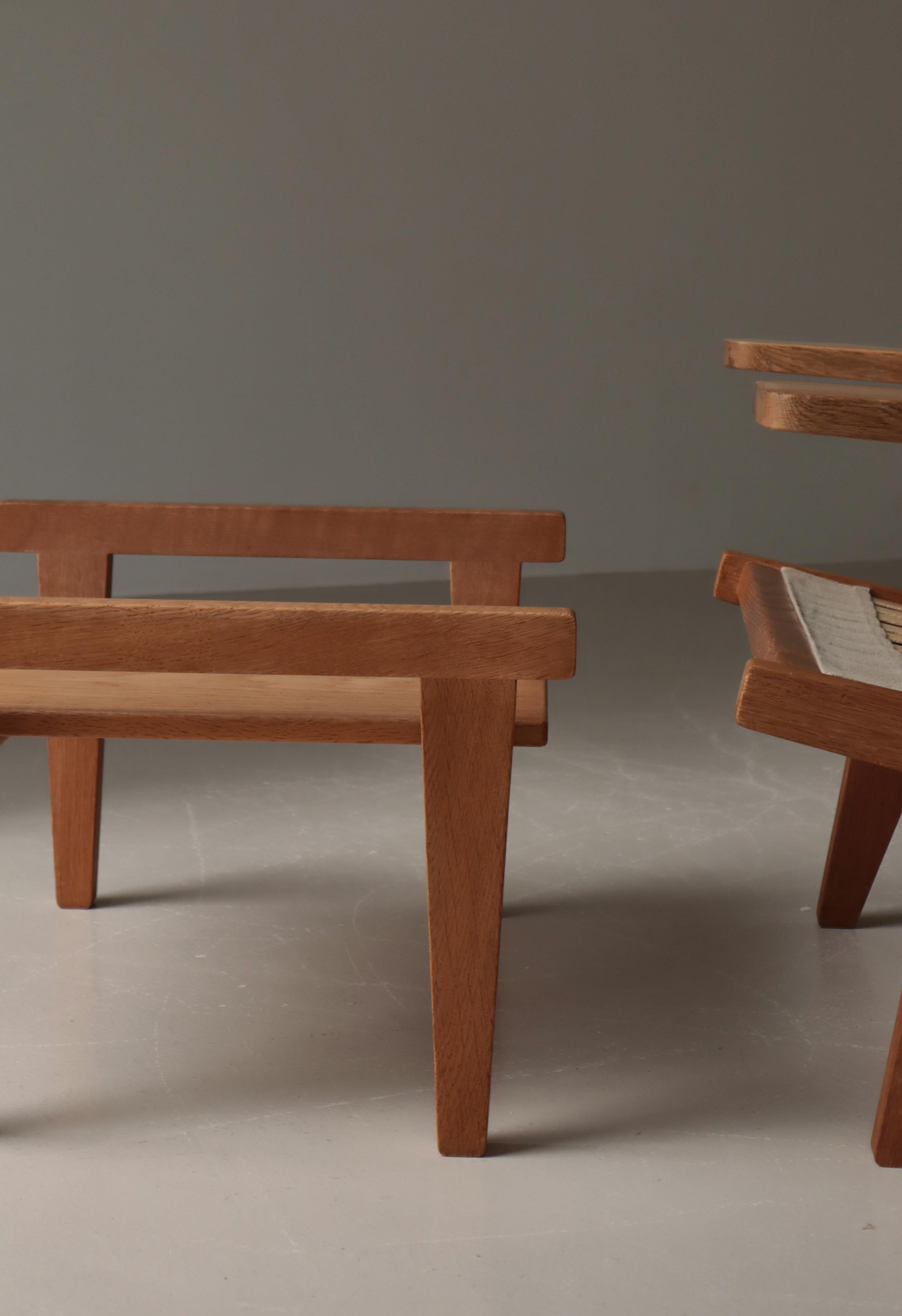 Sillas de salón modernas escandinavas Model 375 de Hans J. Wegner, GETAMA, años 60 en venta 12