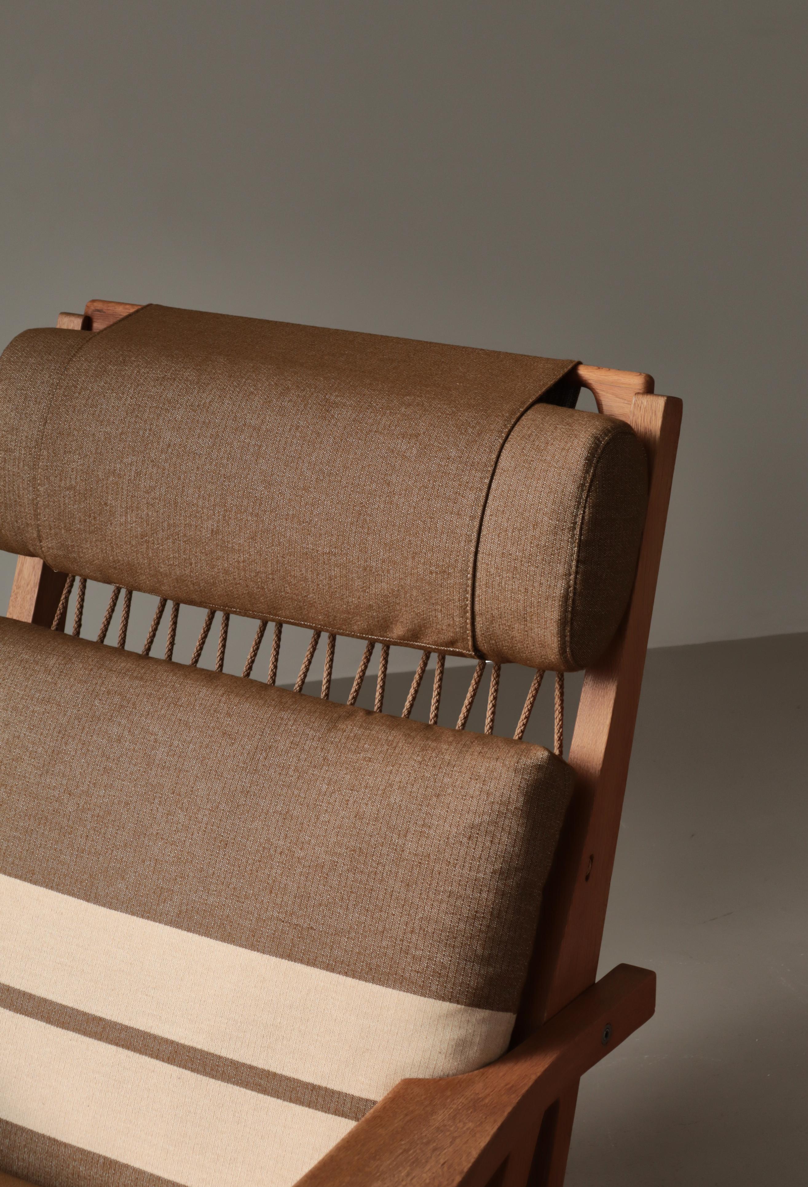 Sillas de salón modernas escandinavas Model 375 de Hans J. Wegner, GETAMA, años 60 en venta 1