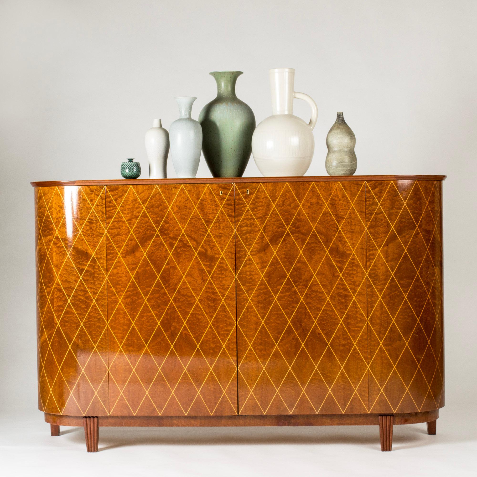 Scandinavian Modern Mahogany Cabinet, Sweden, 1940s at 1stDibs