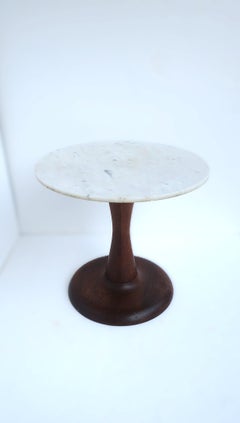 The Modern Scandinavian Marble Side Drinks Table