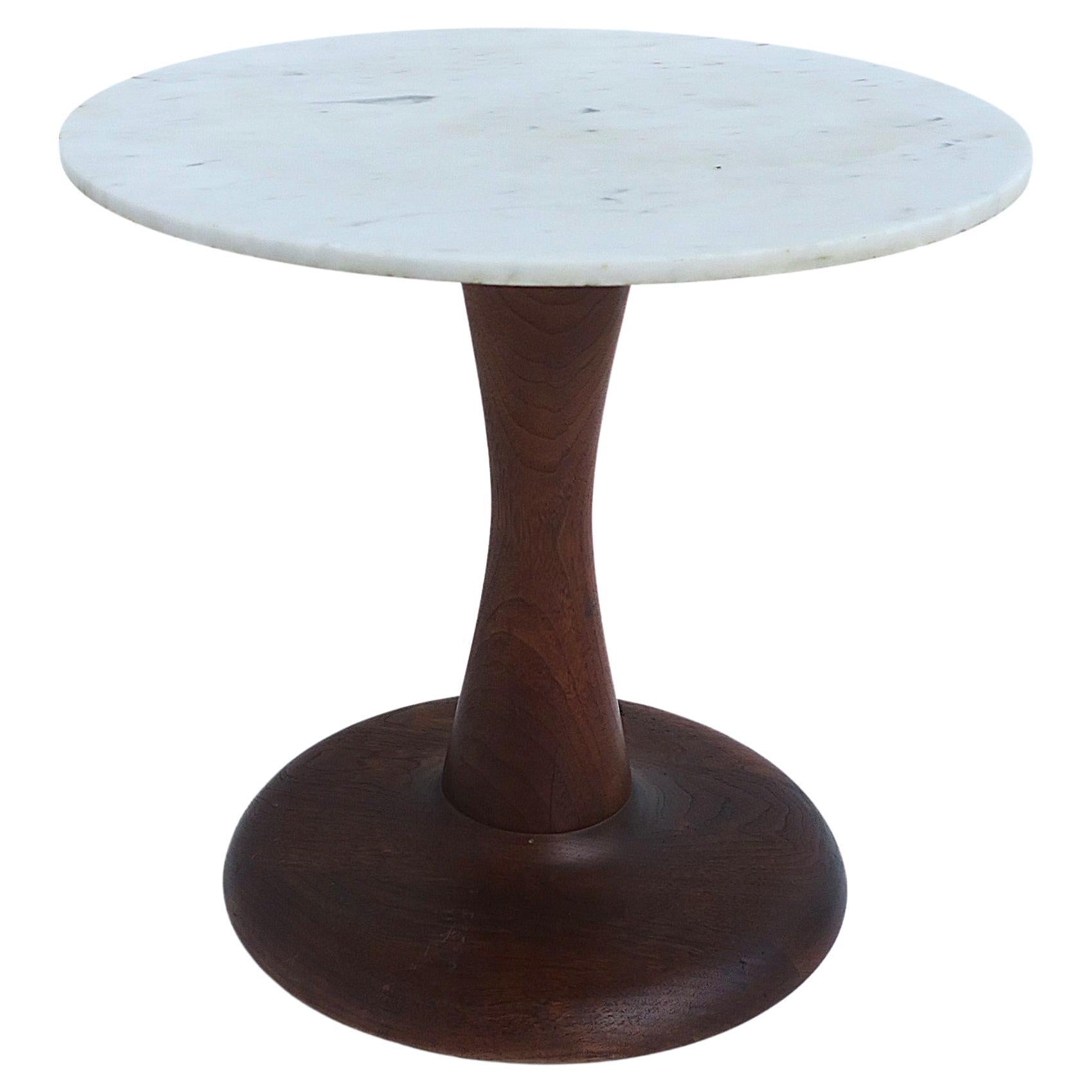 Mesa auxiliar de mármol moderna escandinava en venta