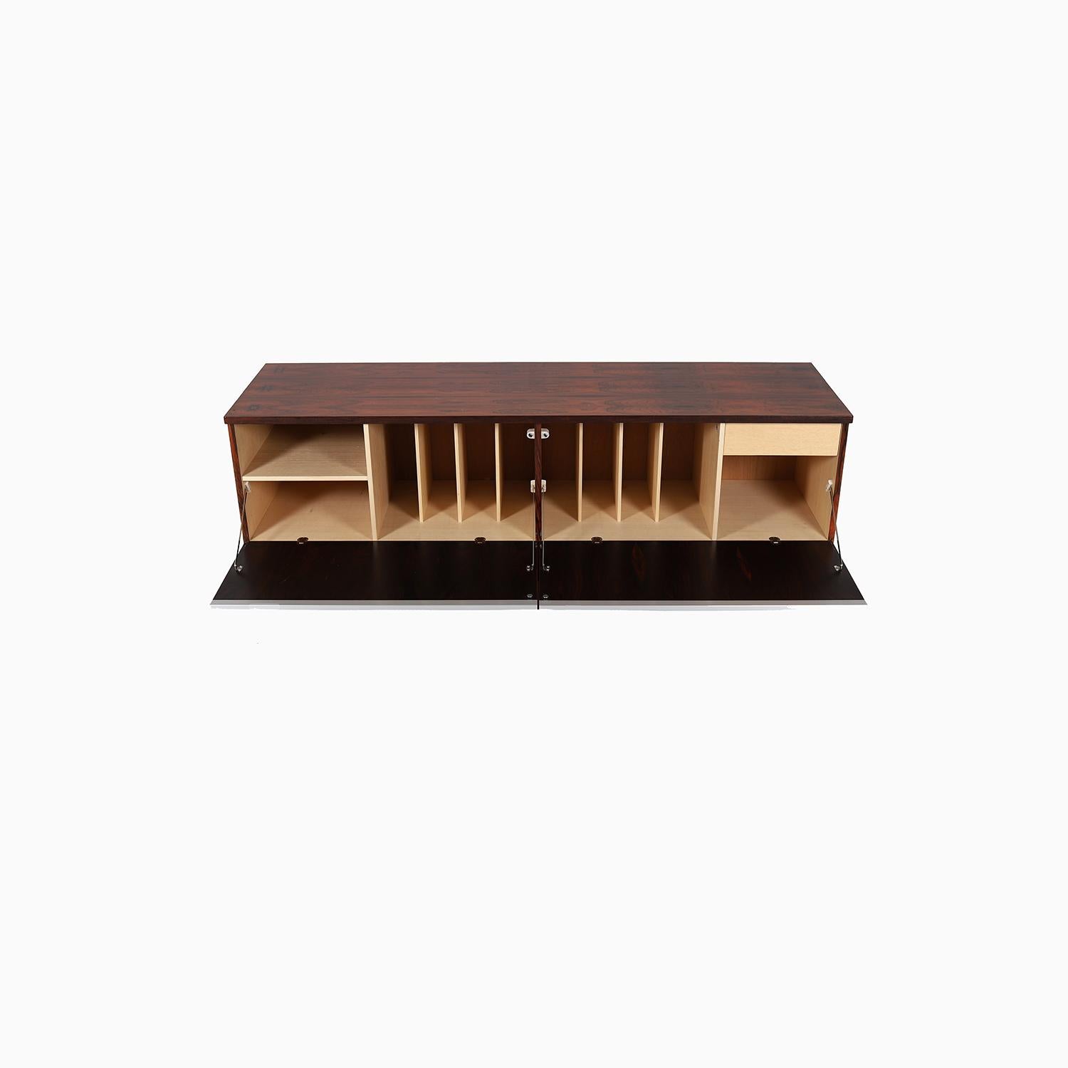 20th Century Scandinavian Modern Media Credenza