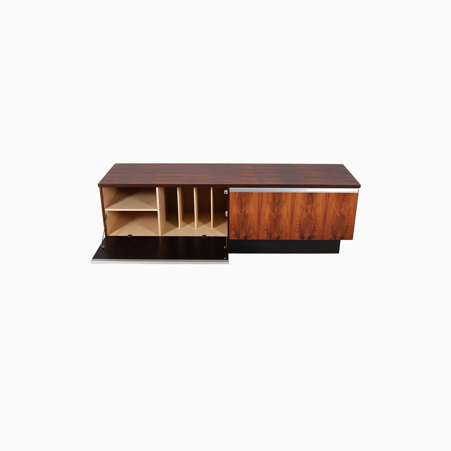 Birch Scandinavian Modern Media Credenza