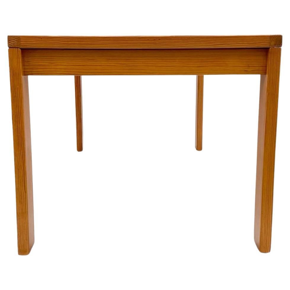 Scandinavian Modern Scandinavian modern mid century pine rectangle dining table