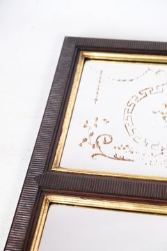 Mirror Made In Mahogany Of Louis Seize Period From 1780s