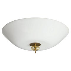 Scandinavian Modern Model 2098 R Flush Mount, Paavo Tynell, Idman, 1950s
