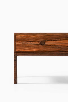 Scandinavian Modern Model 394 Side Table in Rosewood by Kai Kristiansen, 1950s