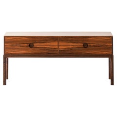 Scandinavian Modern Model 394 Side Table in Rosewood by Kai Kristiansen, 1950s