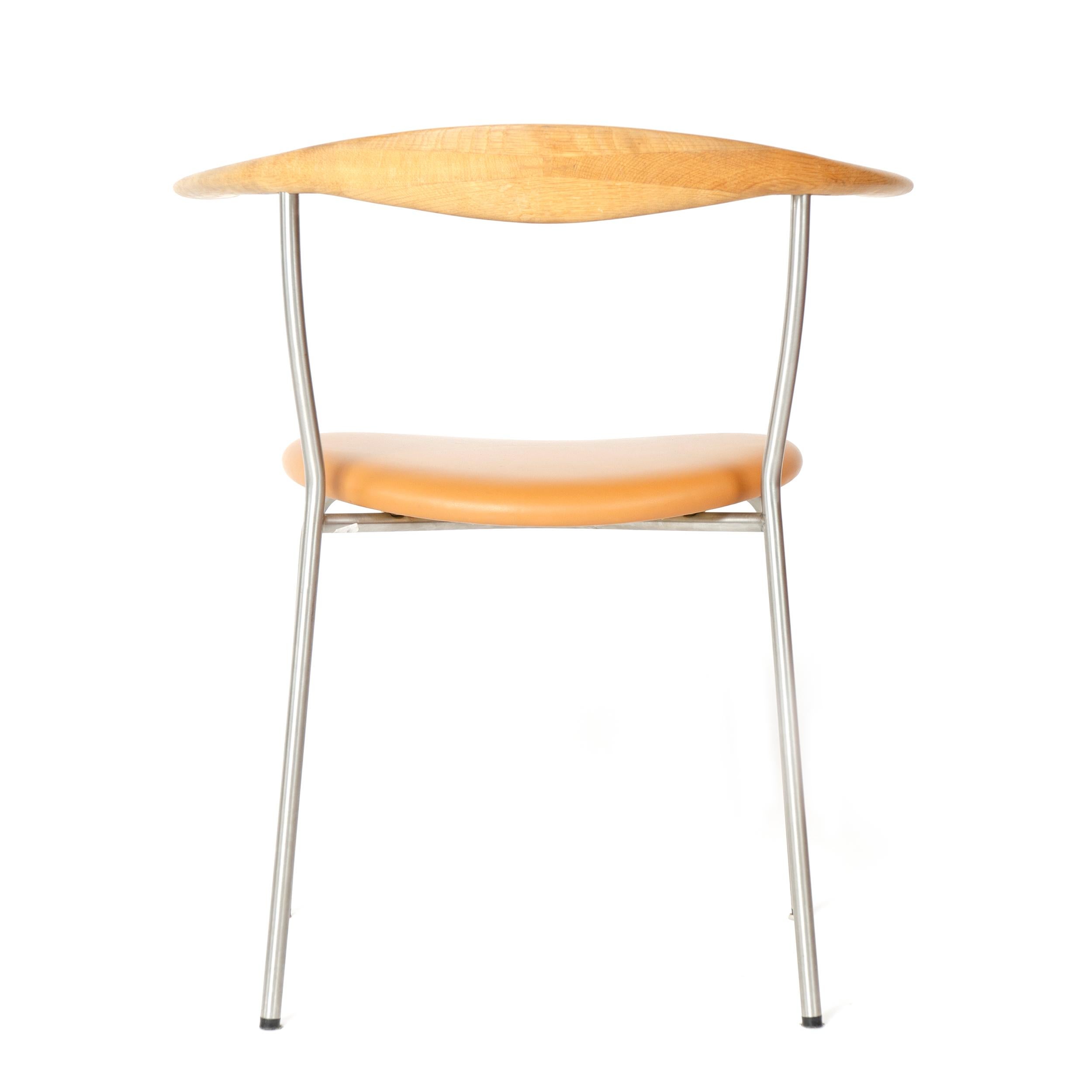 Scandinavian Modern Model 701 Minimal Chair by Hans J. Wegner for PP Mobler 1