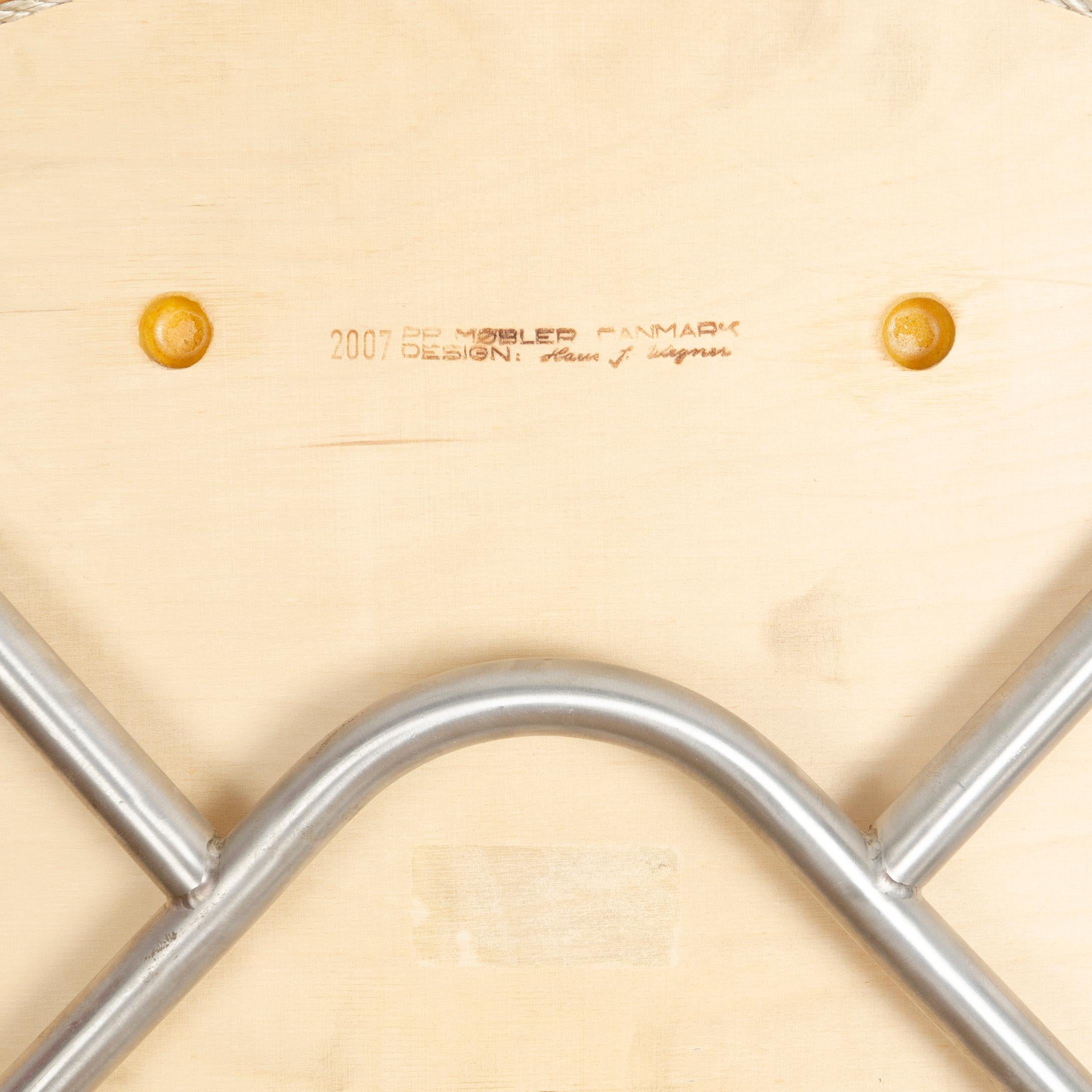Scandinavian Modern Model 701 Minimal Chair by Hans J. Wegner for PP Mobler 2