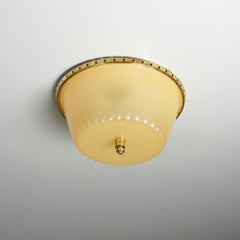 Scandinavian Modern Model 71-137 Flush Mount, Lisa Johansson-Pape, Orno Oy