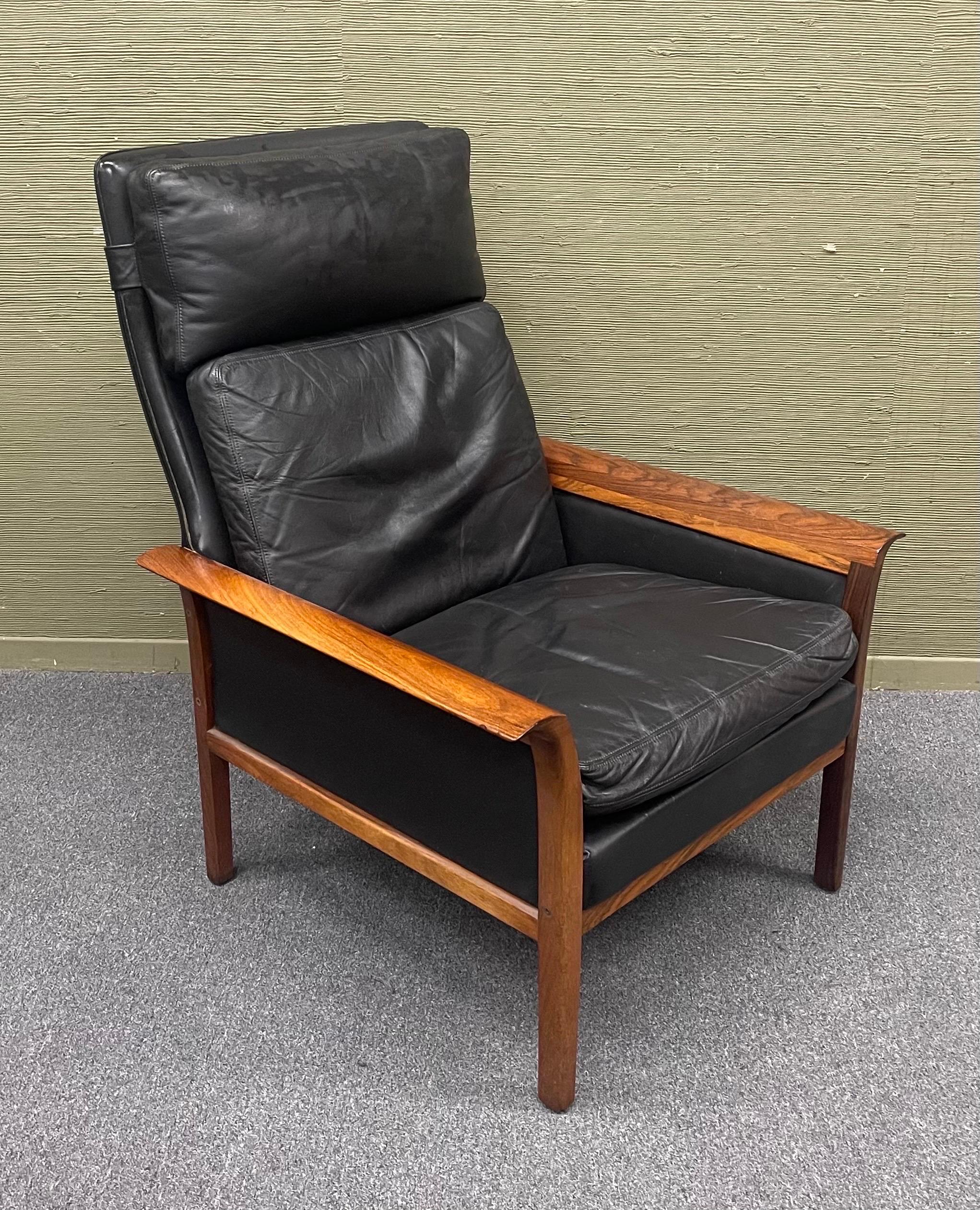 Scandinavian Modern Model 924 Lounge Chair by Knut Saeter for Vatne Mobler 3