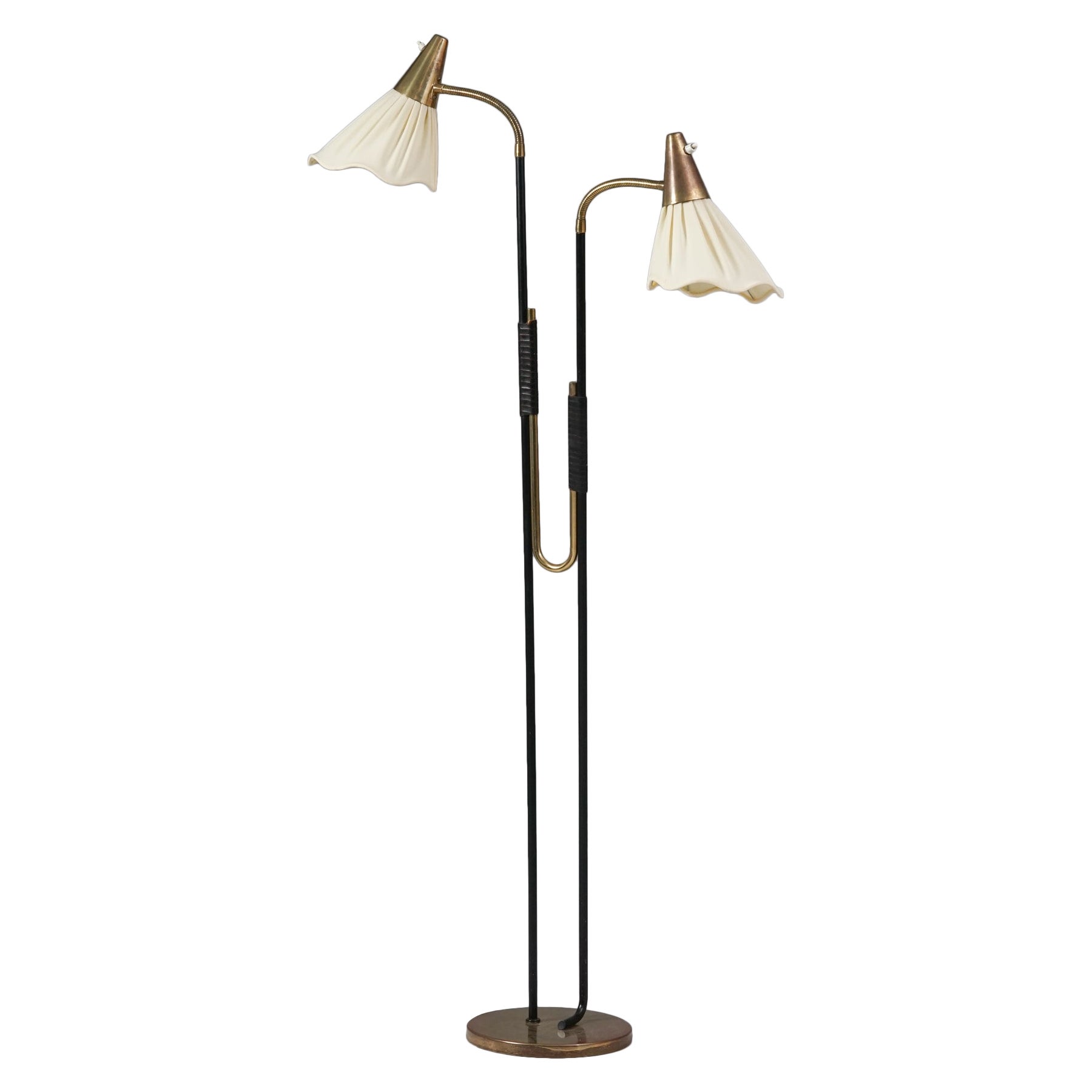 Scandinavian Modern Model EN 31 Floor Lamp, Itsu, 1950s For Sale