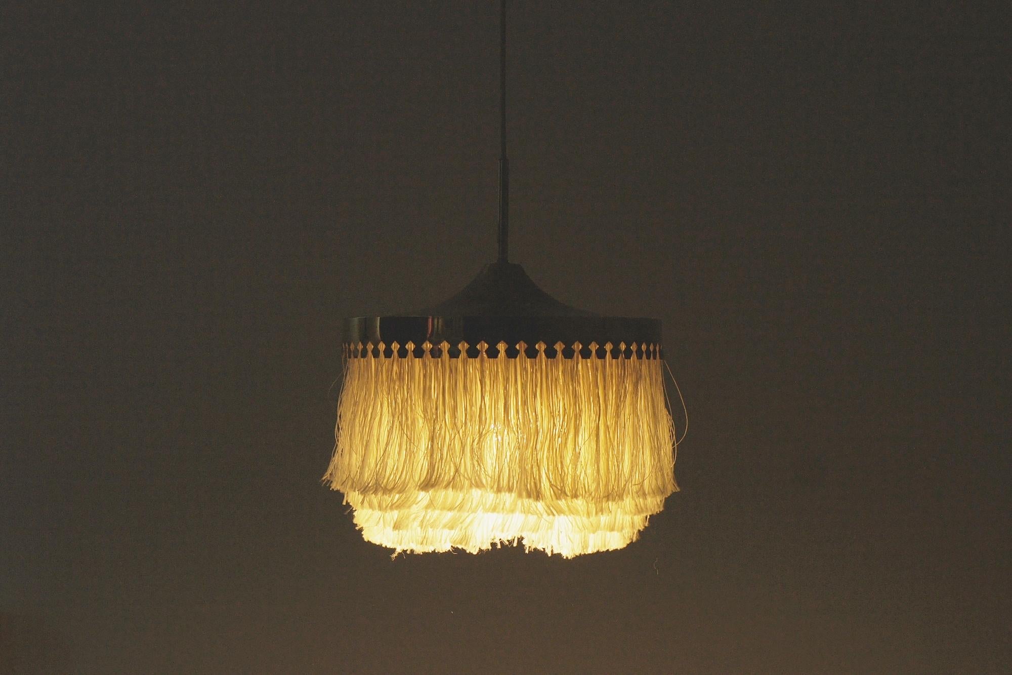 Laiton Plafonnier scandinave moderne Frants T601 de Hans-Agne Jakobsson pour Ha en vente