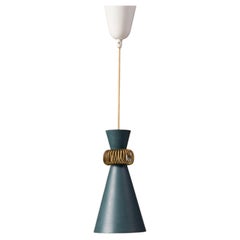 Scandinavian Modern Model K2-4 Pendant, Maria Lindeman, Idman Oy, 1950s