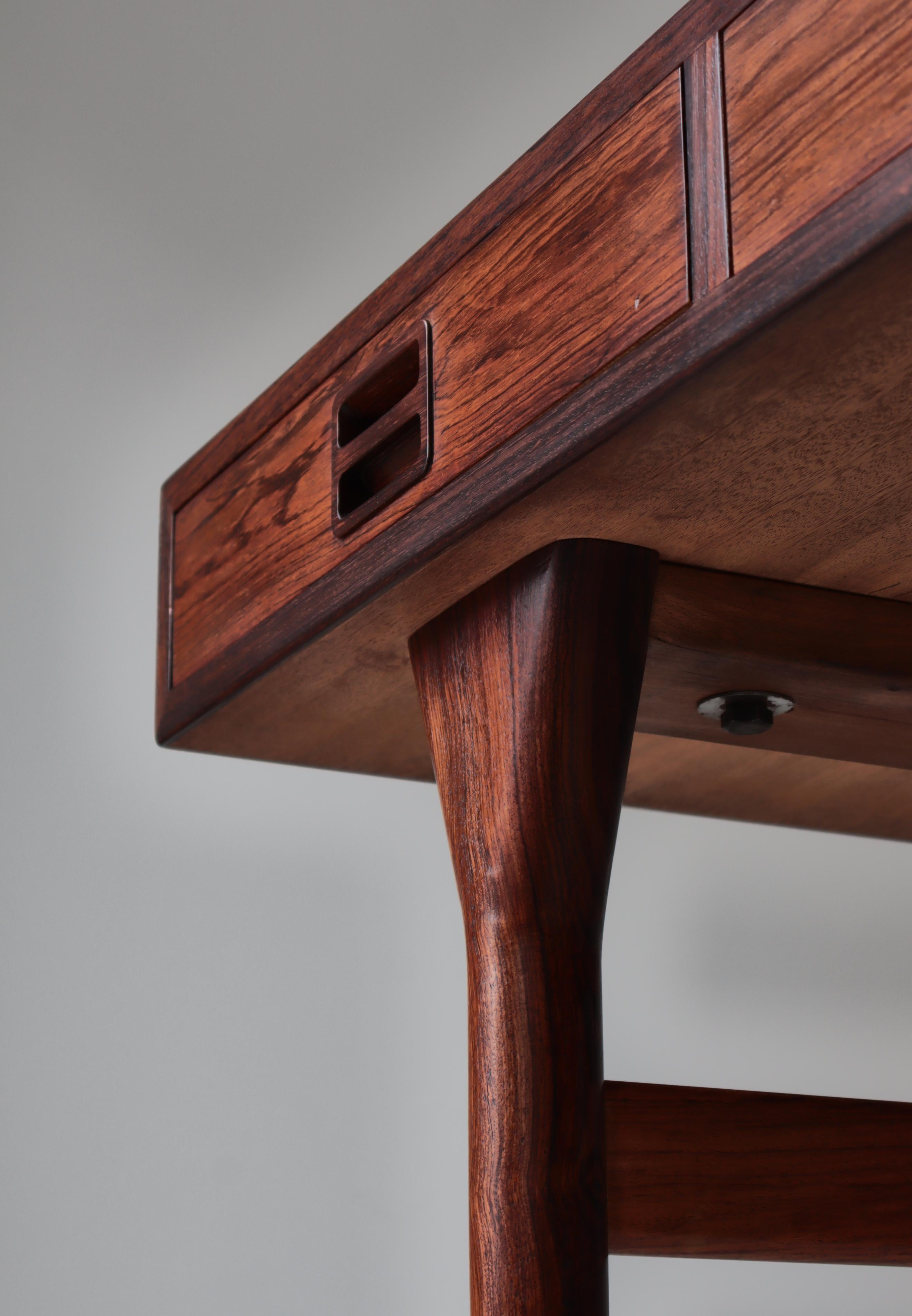 Scandinavian Modern Nanna Ditzel Desk Model ND93 by Søren Willadsen, 1950s For Sale 7